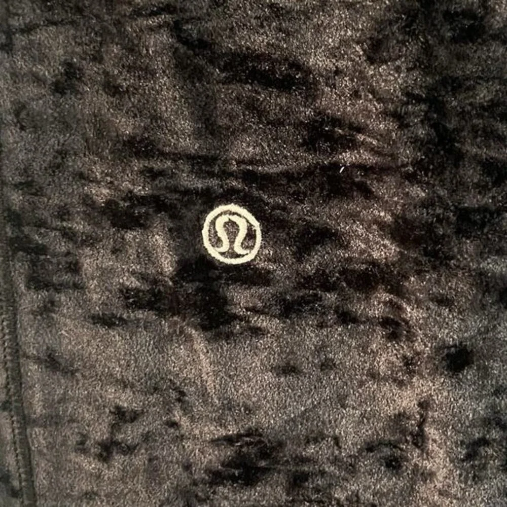 Lululemon Ready to‎ Crush Black Velvet Joggers